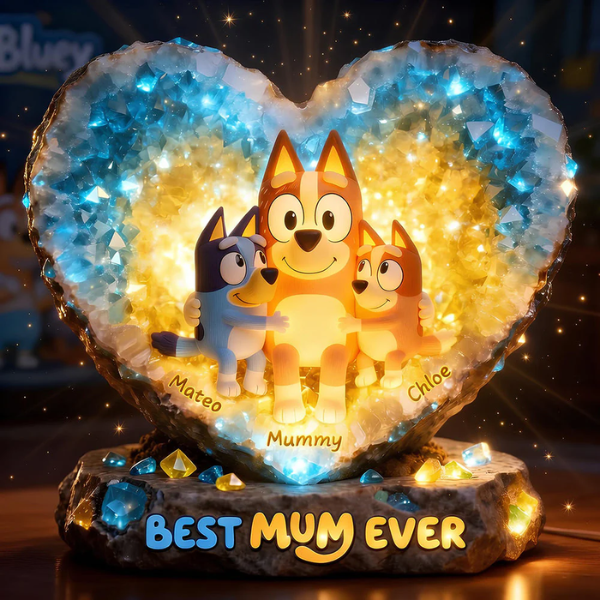 Glowing Hug Motherhood Light Box Personalized Gifts For Mom