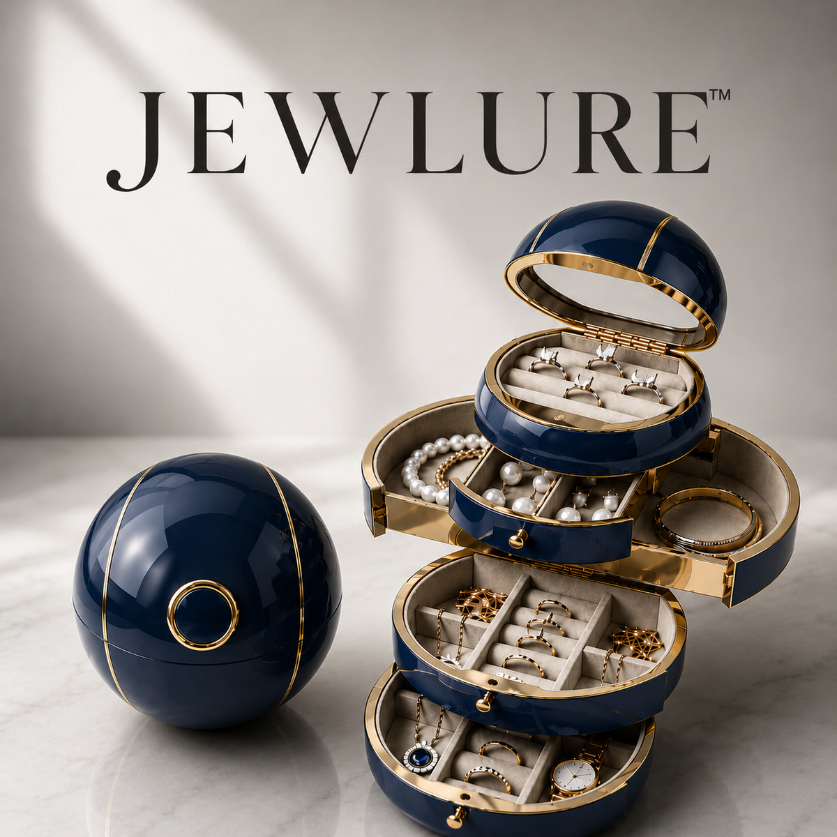 Jewlure™ Magic Sphere Jewelry Organizer