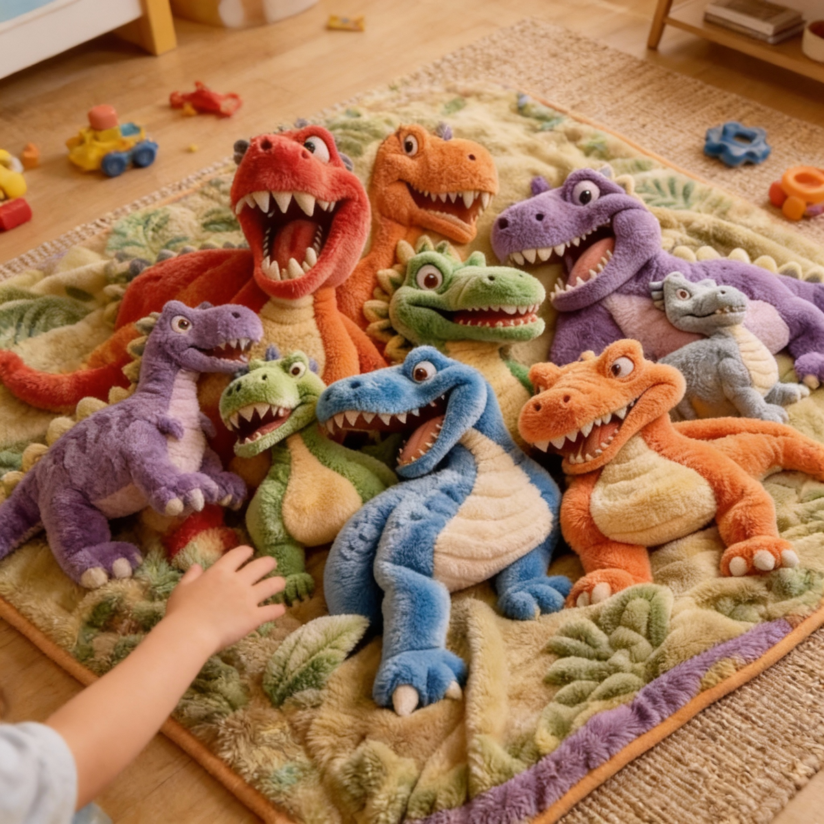 3D Dinosaur Blanket 🦖
